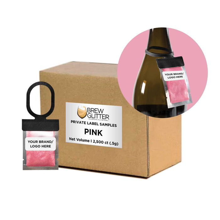 Pink Brew Glitter® Necker | Private Label-Brew Glitter®