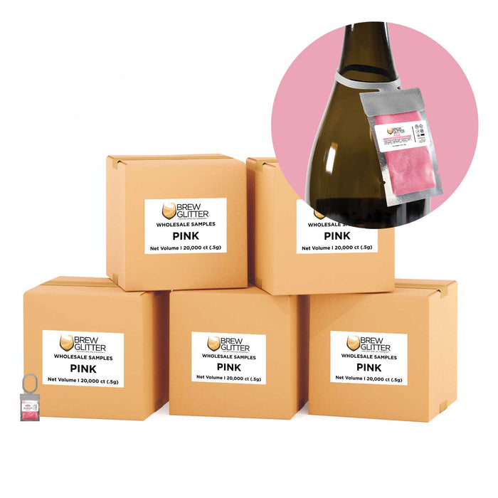 Pink Brew Glitter® Necker | Wholesale-Brew Glitter®