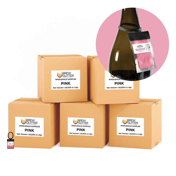Pink Brew Glitter® Necker | Wholesale-Brew Glitter®