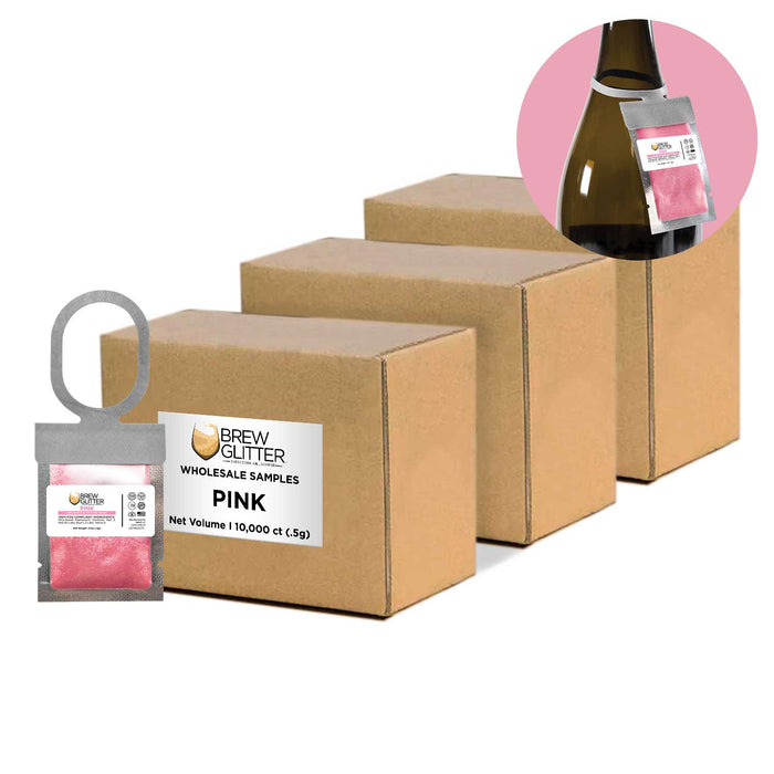 Pink Brew Glitter® Necker | Wholesale-Brew Glitter®