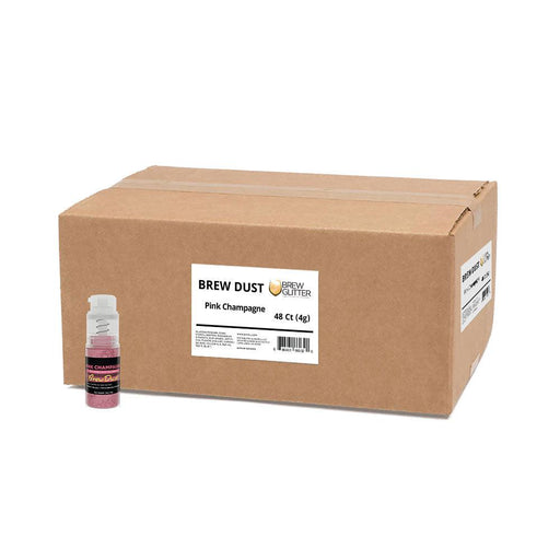 Pink Champagne Brew Dust by the Case | 4g Spray Pump-Brew Glitter®