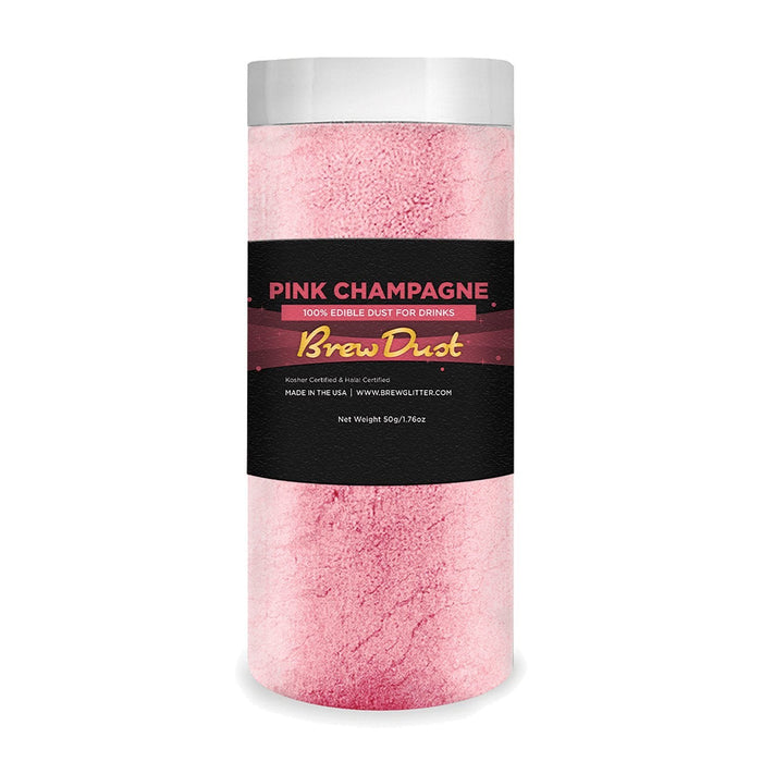 Pink Champagne Edible Brew Dust | Bulk Sizes-Brew Glitter®