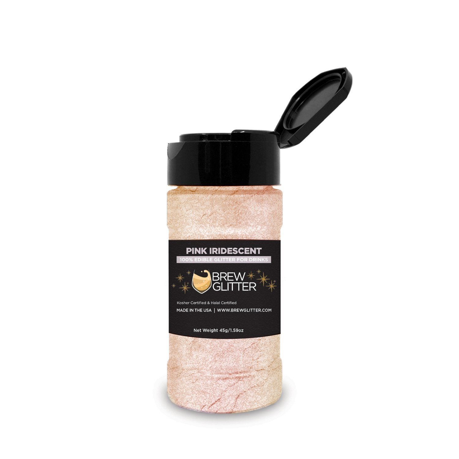 Pink Iridescent Brew Glitter | 45g Shaker-Brew Glitter®