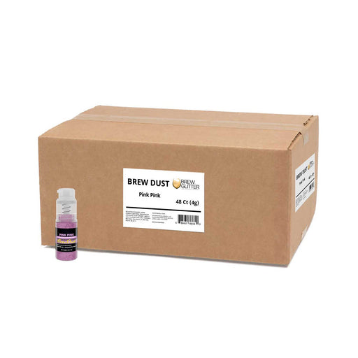 Pink Pink Brew Dust by the Case | 4g Spray Pump-Brew Glitter®