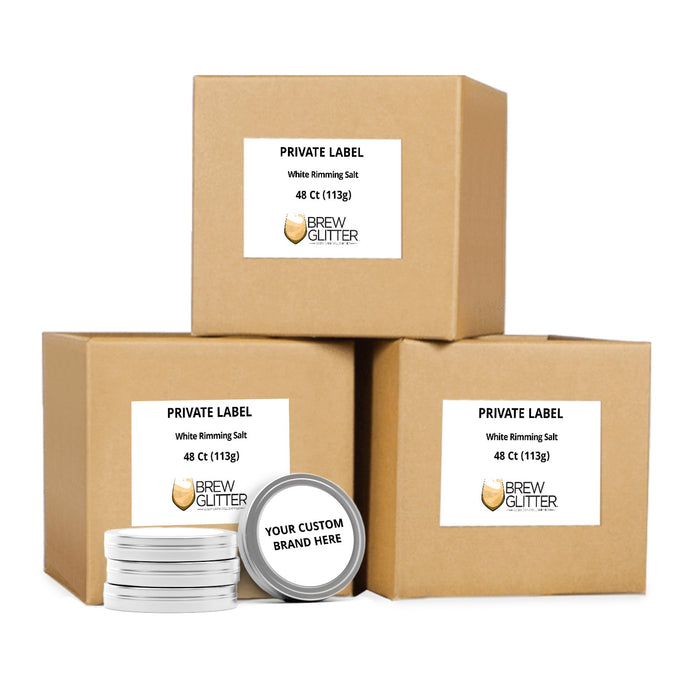 Plain Rimming Salt | Private Label (48 units per/case)-Brew Glitter®