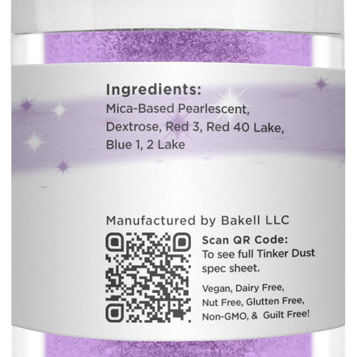 Pollipop Purple Tinker Dust Food Grade Edible Glitter | Bulk Sizes-Brew Glitter®