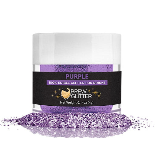 Purple & Black Brew Glitter Football Team Colors (2 PC Set)-Brew Glitter®