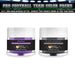 Purple & Black Brew Glitter Football Team Colors (2 PC Set)-Brew Glitter®