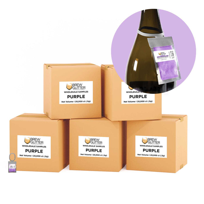 Purple Brew Glitter® Necker | Wholesale-Brew Glitter®