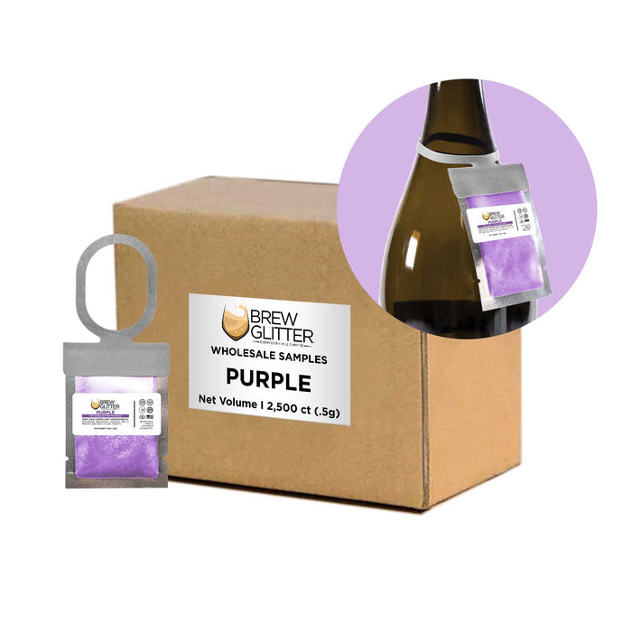 Purple Brew Glitter® Necker | Wholesale-Brew Glitter®