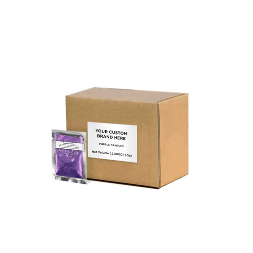 Purple Brew Glitter Sample Packs by the Case | Private Label-Brew Glitter®