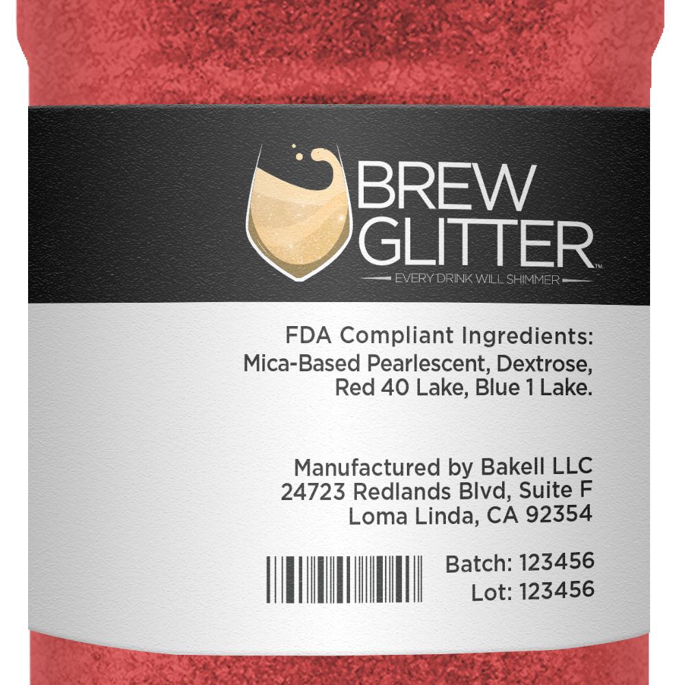 Red Brew Glitter | 45g Shaker-Brew Glitter®