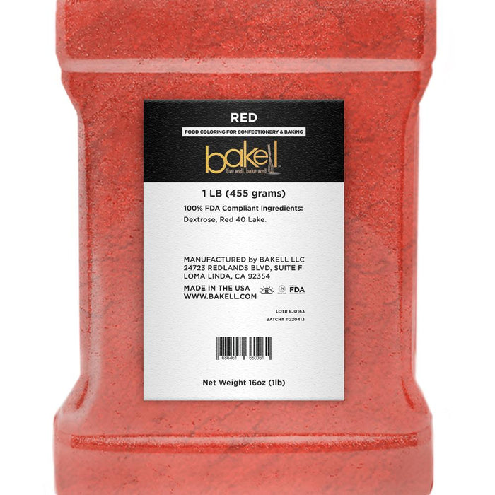 Red Petal Dust Food Coloring Powder-Brew Glitter®