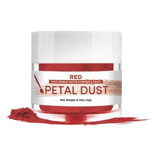 Red Petal Dust Food Coloring Powder-Brew Glitter®