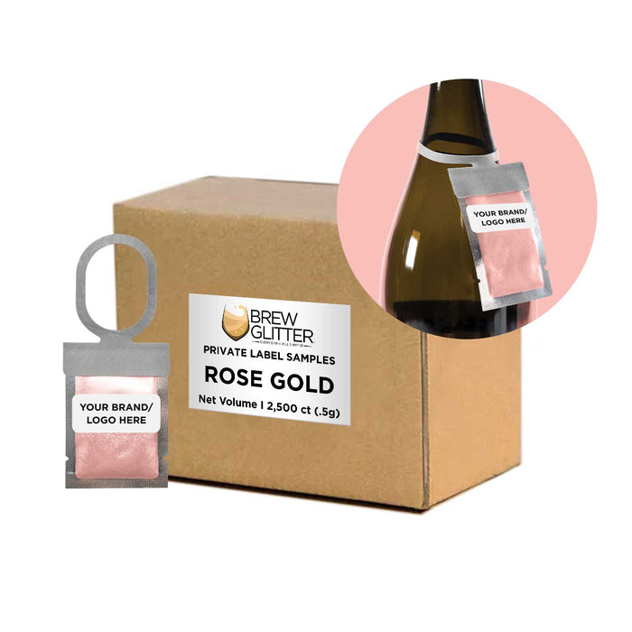 Rose Gold Brew Glitter® Necker | Private Label-Brew Glitter®