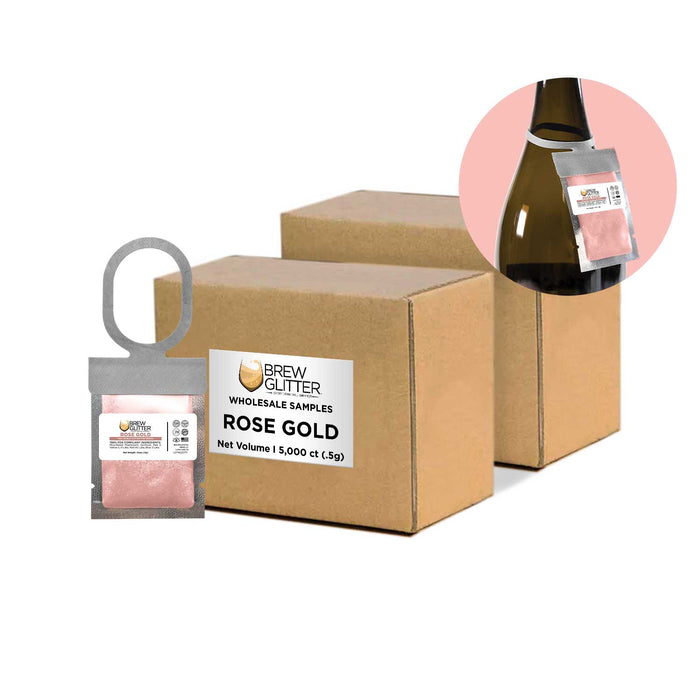 Rose Gold Brew Glitter® Necker | Wholesale-Brew Glitter®
