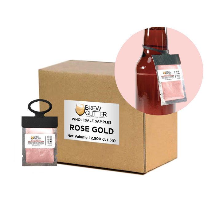 Rose Gold Brew Glitter® Necker | Wholesale-Brew Glitter®