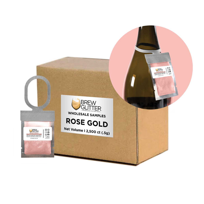 Rose Gold Brew Glitter® Necker | Wholesale-Brew Glitter®