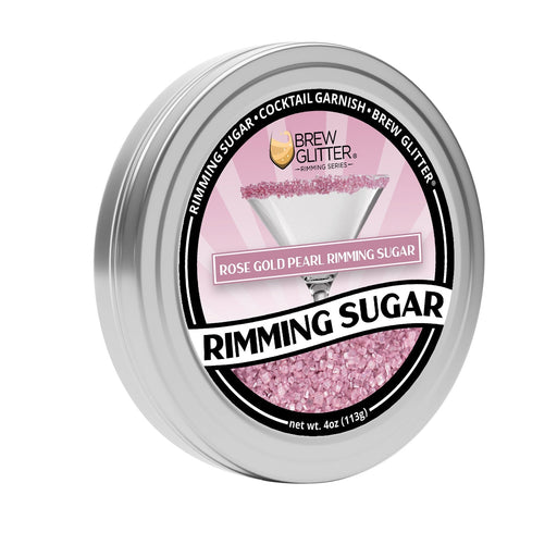 Rose Gold Pearl Cocktail Rimming Sugar-Brew Glitter®