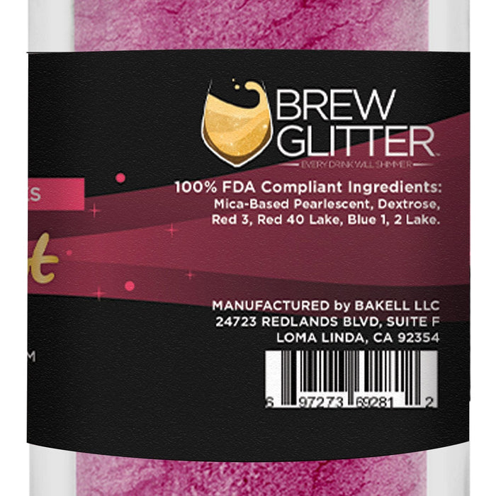 Rosé Pink Edible Pearlized Brew Dust | Bulk Sizes-Brew Glitter®