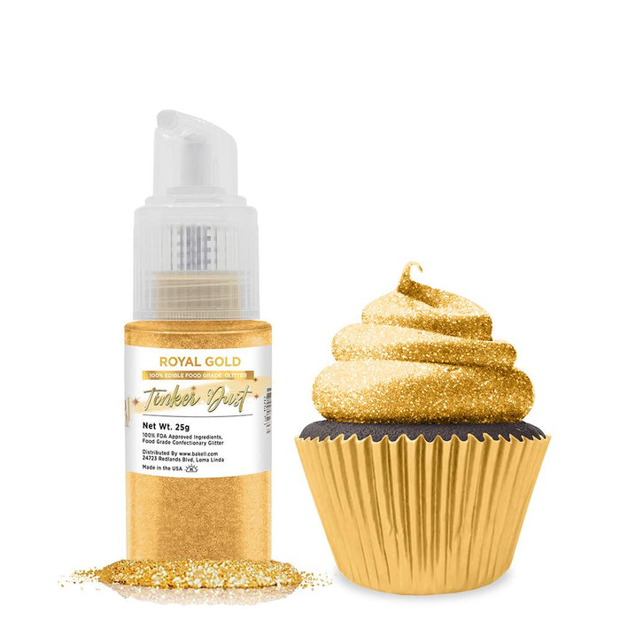Royal Gold Tinker Dust Spray Pump by the Case | Private Label-Brew Glitter®
