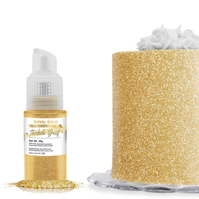 Royal Gold Tinker Dust Spray Pump by the Case | Private Label-Brew Glitter®