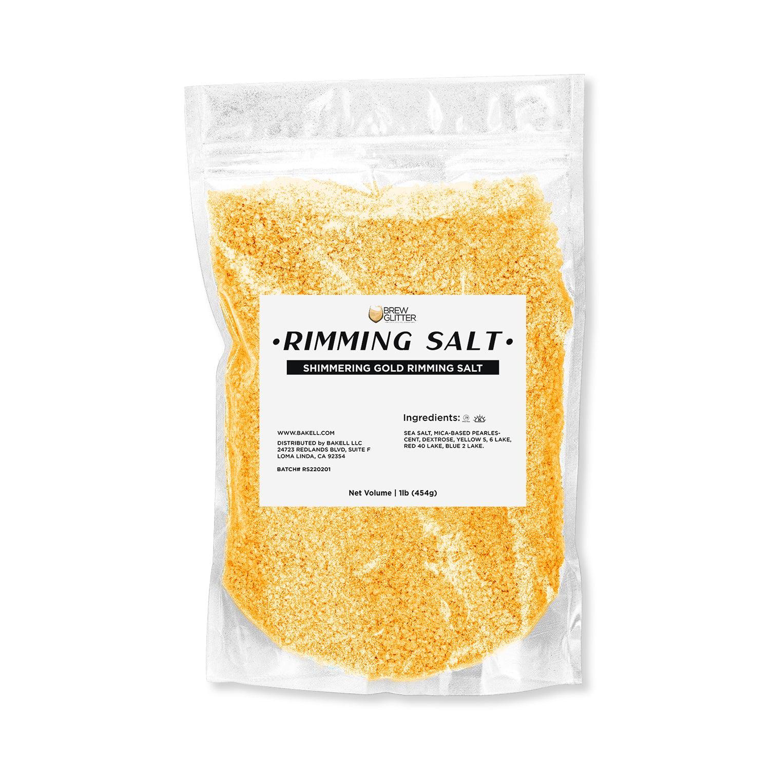 Shimmering Gold Cocktail Rimming Salt-Brew Glitter®