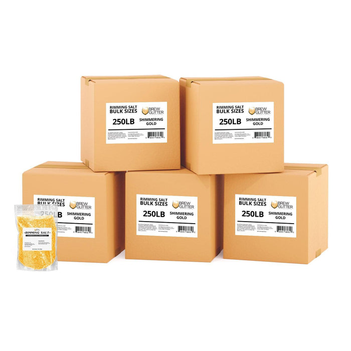 Shimmering Gold Rimming Salt | Bulk Sizes-Brew Glitter®