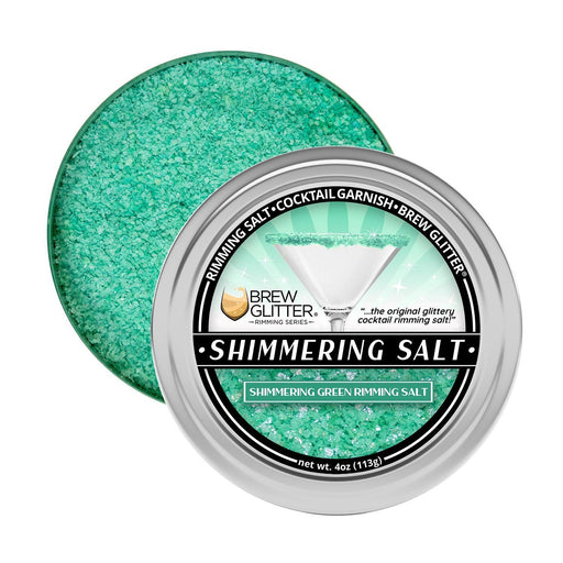 Shimmering Green Cocktail Rimming Salt-Brew Glitter®