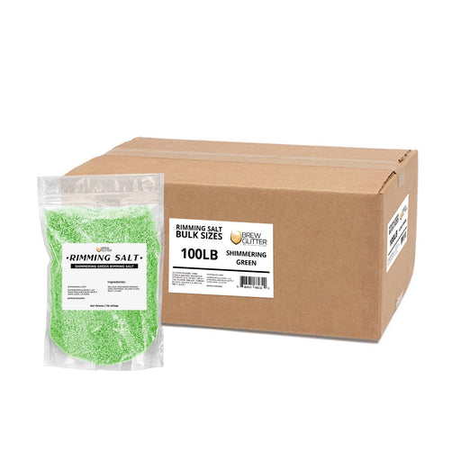Shimmering Green Rimming Salt | Bulk Sizes-Brew Glitter®