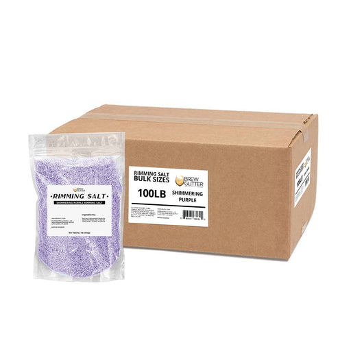 Shimmering Purple Rimming Salt | Bulk Sizes-Brew Glitter®