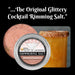 Shimmering Rose Gold Cocktail Rimming Salt-Brew Glitter®