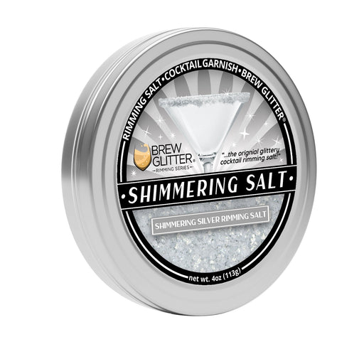 Shimmering White Cocktail Rimming Salt-Brew Glitter®