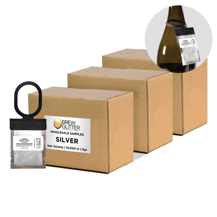 Silver Brew Glitter® Necker | Wholesale-Brew Glitter®