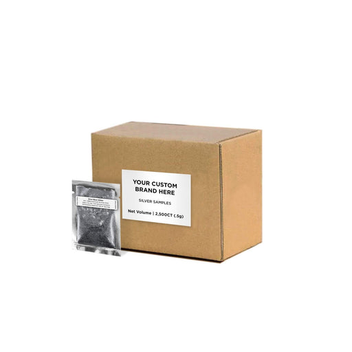 Silver Brew Glitter Sample Packs by the Case | Private Label-Brew Glitter®