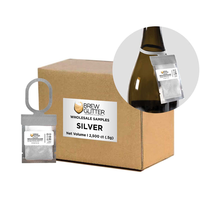 Silver Brew Glitter® Necker | Wholesale-Brew Glitter®