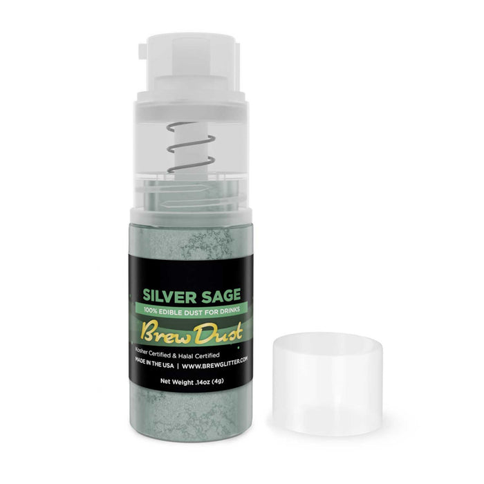 Silver Sage Edible Brew Dust | Mini Spray Pump-Brew Glitter®