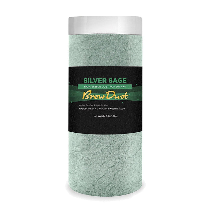 Silver Sage Edible Pearlized Brew Dust | Bulk Sizes-Brew Glitter®