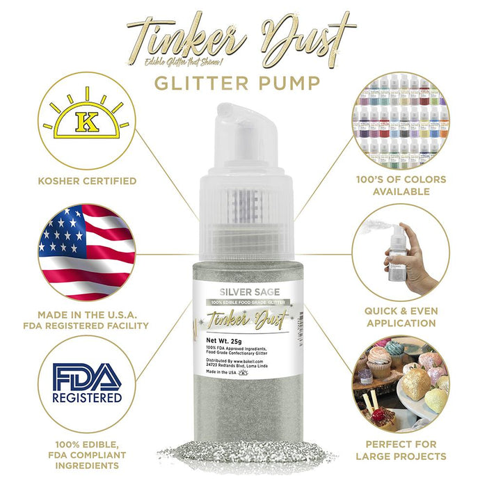 Silver Sage Tinker Dust Spray Pump by the Case | Private Label-Brew Glitter®