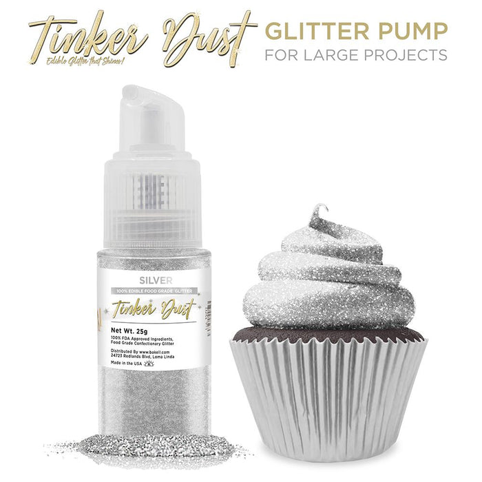 Silver Tinker Dust Spray Pump by the Case-Brew Glitter®
