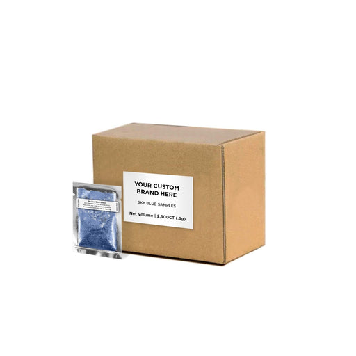 Sky Blue Brew Glitter Sample Packs by the Case | Private Label-Brew Glitter®