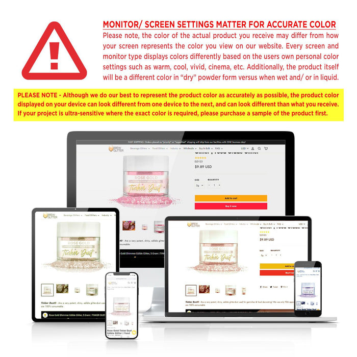 Soft Blue Tinker Dust® | 4g Glitter Spray Pump | Private Label by the Case-Brew Glitter®