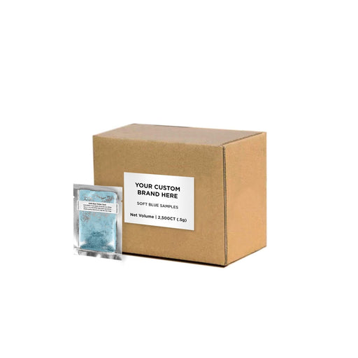 Soft Blue Tinker Dust Sample Packs by the Case | Private Label-Brew Glitter®
