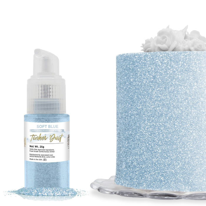 Soft Blue Tinker Dust Spray Pump by the Case | Private Label-Brew Glitter®