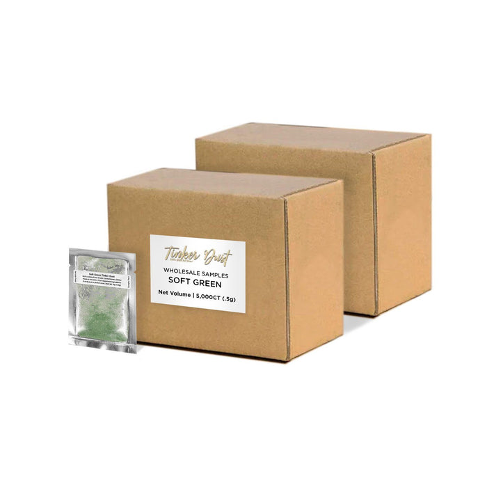Soft Green Tinker Dust Sample Packs by the Case-Brew Glitter®
