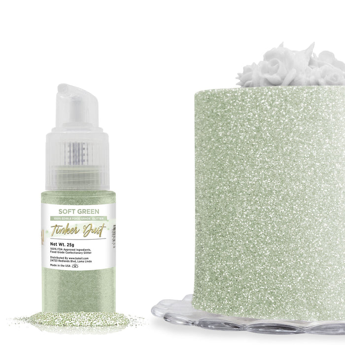 Soft Green Tinker Dust Spray Pump by the Case | Private Label-Brew Glitter®