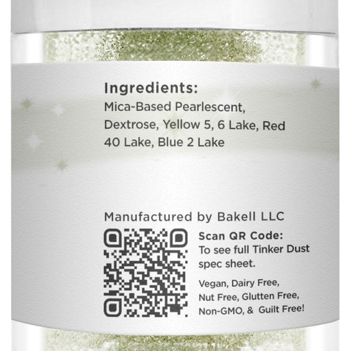 Soft Olive Green Tinker Dust Food Grade Edible Glitter | Bulk Sizes-Brew Glitter®