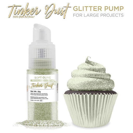 Soft Olive Green Tinker Dust Spray Pump by the Case-Brew Glitter®