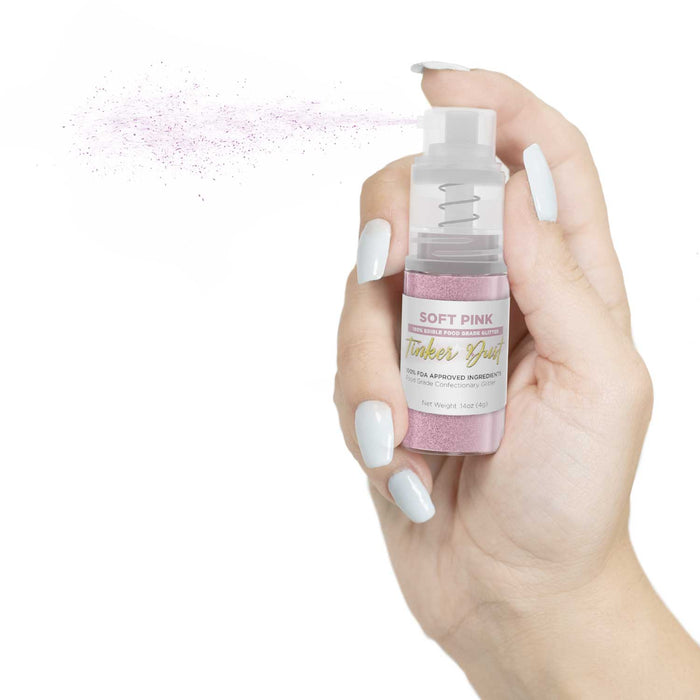 Soft Pink Tinker Dust® 4g Spray Pump | Wholesale Glitter-Brew Glitter®