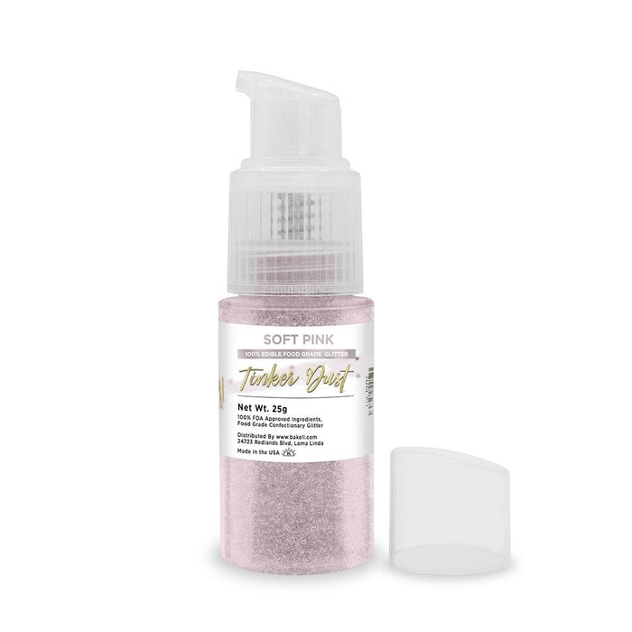 Soft Pink Tinker Dust Edible Glitter Spray Pump-Brew Glitter®